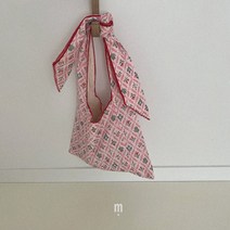 핑크바로발송세일 마마스파파 빈스백 에코백 패턴백 귀여운가방 포인트 마실백