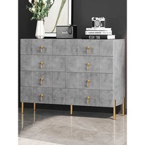 침실서랍장 4단서랍 거실 높은 양말 속옷 다용도 630, 그레이 4단 서랍장