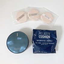 일론 멜라겐 쿠션 본품+리필세트+일론팩5장+퍼프추가, 일론 (쿠션 본품)+리필+팩1장+샘플10장+퍼프3장