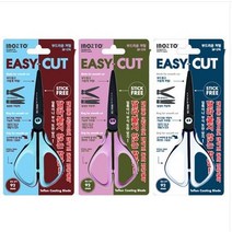 INOZTO 이지 컷 가위 SF-174 (블루/화이트/핑크), 화이트