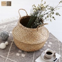 마켓비 BELY 해초바구니 30, 블랙지그, 1개