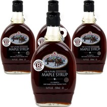 쉐이디메이플팜즈 퓨어 메이플 시럽 앰버 리치 테이스트, 500ml, 4개