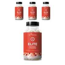 유내추럴 엘리트 카페인 & L-테아닌 캡슐, 120개입, 4개