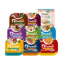 듀먼 강아지 자연화식 8종 8팩+토핑 닭안심 1팩, 2set, 화식 100g 8종 8팩+토핑 닭안심 통살구이 1팩