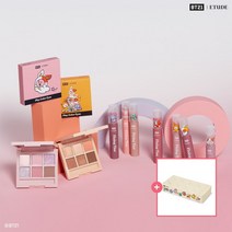 에뛰드 [에뛰드][BT21] 플레이 컬러 아이 팔레트 + 픽싱 틴트, 선택완료, 1 쿠키 온 탑 + 06 크랜베리 타타