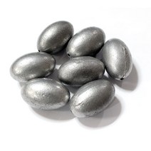 친환경 구멍추 4호~30호 쇠추 봉돌 추 원투봉돌 원투채비, 8개