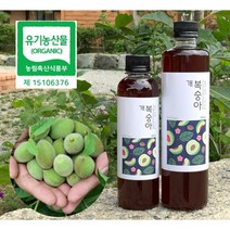 농부프린스 유기농 개복숭아청 개복숭아원액 효소 진액 액기스 7년숙성, 500ml, 1개