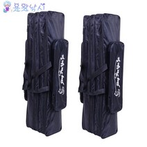 용왕낚시 낚시가방 2단 3단 낚시소품가방 JUFENG 일자형 다용도 낚시가방 낚시용가방 낚시소품함, 2단가방, 길이 120cm