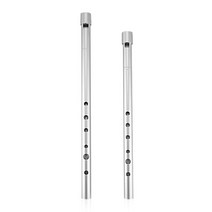 에어로폰 리드 색소폰 셀마 플루트 irish whistle c d key ireland tin whistle 목관 악기를 연주하는 학생을 위한 6 홀 악기, 디 톤