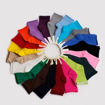 국산 여성양말 비비드 컬러양말 롤삭스