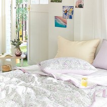 파르페by알레르망 플리에 인견서커 여름차렵이불, 라벤더, S(SS)_차렵이불+베개커버(1p), 라벤더_S(SS)_차렵이불단품
