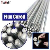 논용접봉 스텐용접봉 알곤 무연납 알루미늄 납땜 플럭스 코어 용접 와이어, 1.6x330mm 10pcs