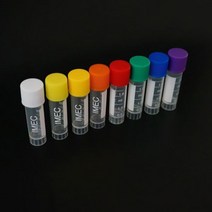 실험실 플라스틱 냉동고 튜브 실리콘 켓이 있는 Cryovial 냉동 보관 서브패키지 바이알 18ml(2ml) 24 개 50, 24pcs, 01 24pcs, 01 24pcs