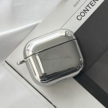 제이데코 메탈 에어팟 케이스 모음, 3세대, 실버