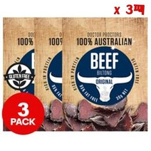 Doctor Proctors Australian Beef Biltong Original 탁터프록터스 오스트레일리아 소고기 빌통 오리지널 30g 9팩