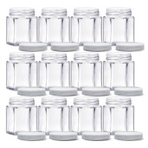 MIRKOREA PP캡 W 잼병 육각병150 SH150, 120ml, 36개