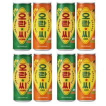 오란씨 오란씨2종 250ml x 30캔 파인애플 오렌지, 오란씨 오렌지