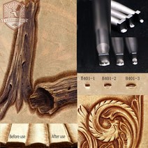 미술 세트 Leather Craft Tool Bevelers Deburring B4011 B4012 B4013 zhongjiang, [02] B4012