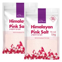 네이처모닝 히말라야 핑크솔트 5kg 가는소금, 가는 5kg, 2개