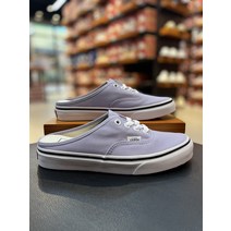 (반스) Authentic Mule # Canvas #남녀공용화＃labguid lavender/true white (VN0A54F7AXL)