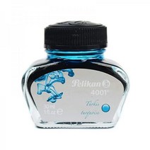 Pelikan Fine Writing 펠리칸 잉크 4001 만년필용 병잉크 청록색 30ml 각 1개(311894)