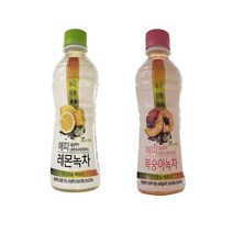 ( 행사상품 ) 연호음료 해피 레몬녹차 350ml 10입+해피 복숭아녹차 10입