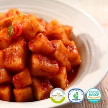 푸드품격 아삭한 깍두기 1kg 5kg 곰탕깍두기 설렁탕깍두기 맛있는 김장 김치 주문 모든재료 국내산 100% 깍뚜기 당일생산, 900g