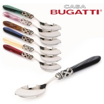 까사부가티 에타홈 까사부가티(에타홈) 까사부가티 알라딘 디저트스푼(무광모음), 단일옵션, 와인