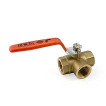 삼방볼밸브 8A 수도 부속 배관자재 설비 황동 기계