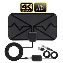 uhd안테나 지상파 안테나 위성안테나 새로운 디지털 tv 실내 증폭기 신호 부스터 50dbi high gain hdtv antenna signal receiver antenna, 없음
