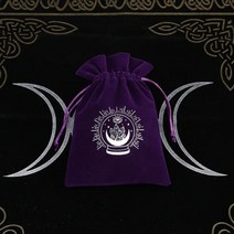 나비 타로 식탁보 보드 게임 카드 놀이 가방 룬 별자리 마녀 점술 졸라 매는 끈 벨벳 보관 126444, 13x18cm, 스타일 12