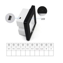 RFID 바코드 2D QR 리더 Wiegand USB RS232 TTL RS485 인터페이스 액세스 제어, 01 13.56Mhz