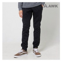 에어워크주니어 시크블랙 메모리 기모 조거트레이닝바지