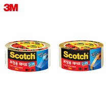 3M스카치테이프 포장용테이프 박스테이프 3615R 48x50, 투명