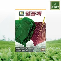 [ 잎들깨씨앗] 10g 25g