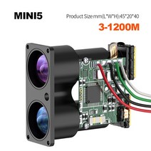 노호크 NK 레이저 거리 측정기 사냥 야외 골프 경사 단안경, 없음, 9.MINI5-1200m, 09 미니5-1200m