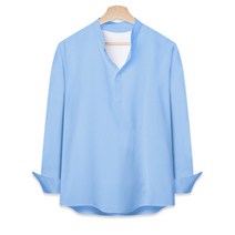 핫코드 남성용 헨리넥 남방 빅사이즈 6컬러 긴팔 셔츠