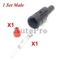 1 Set 1 Hole FW-C-1M-B FW-C-1F-B Auto Male Female Docking Electric Wire Socket Car Plastic Housing S, 02 Follow me cheaper