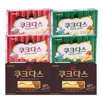 쿠크다스 화이트128g 2p + 쿠크다스 커피128g 2p + 쿠크다스 폴바셋128g 2p, 1세트