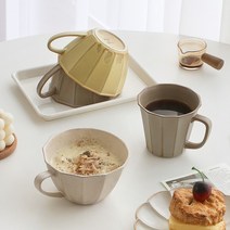 [데이즈룸] MITANI 아도 크래프트 머그&스프컵 6종 택1, 머그컵 300ml, 화이트