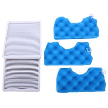 배 진공 청소기 먼지 필터 HEPA 필터 + 3xSet 필터면 삼성 Sc4300 Sc4470 화이트 VC-B710W의, 보여진 바와 같이, 하나