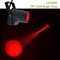 업소용빔프로젝터5W LED RGBW DJ 파티 디스코 효과 백라이트 스포트라이트 미러 볼 빔 KTV 프로젝터 램프, Red, CHINA, 영국 플러그