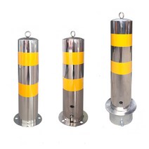 중앙분리대 볼라드 차선 규제봉 배리어 충돌방지 주차, 114X500 고정 모델