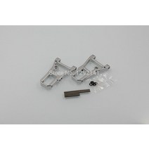 loftysol GTB 알루미늄 RC 1/10 프론트 로어 서스펜션 암 실버 퍼플 HPI RS4 3 EVO, [02] Silver