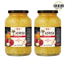 사과차1 과일청 꽃샘 kg 만들기 (무배 원 플러스 꿀사과차1, 상세페이지 참조, 상세페이지 참조, 1개
