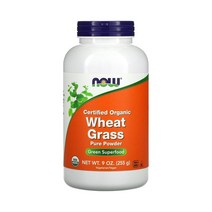 NOW Foods 나우푸드 밀싹 파우더 225g Wheat Grass Powder