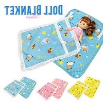 어린이집 엄마놀이 국산 인형이불패드세트 4살, 블루