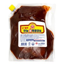 오쉐프 만능불매콤양념 2kg, 01 오쉐프 만능불매콤양념 2kg, 1개