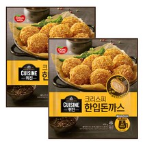 동원 퀴진 크리스피 한입돈까스 450gx2개, 450g, 2개