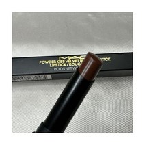 M·A·C 맥 파우더 키스 벨벳 블러 슬림 스틱 립스틱 884 넛메그 가나슈